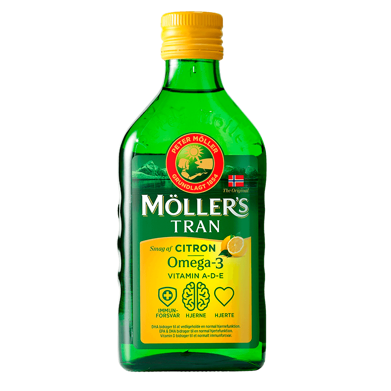 Møllers Tran med citrus 250 ml.