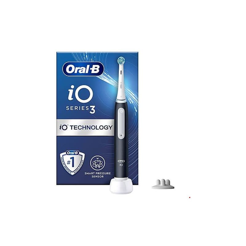 Oral-b - Io3s Mat Sort Elektrisk Tandbørste